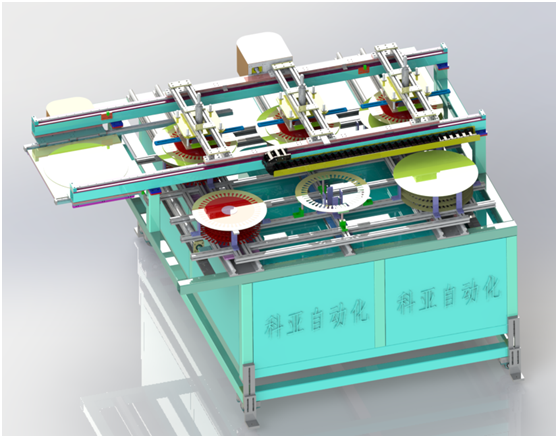 電機定子轉(zhuǎn)子單軸接料機